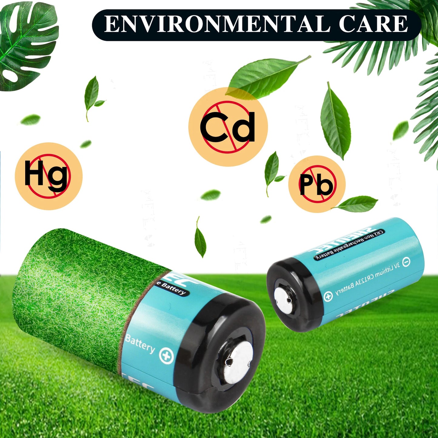 SHENTEC 20Pcs 1000mAh 3Volt CR-2 CR2 Lithium Battery For DR2R DLCR2 KCR2 CR17355