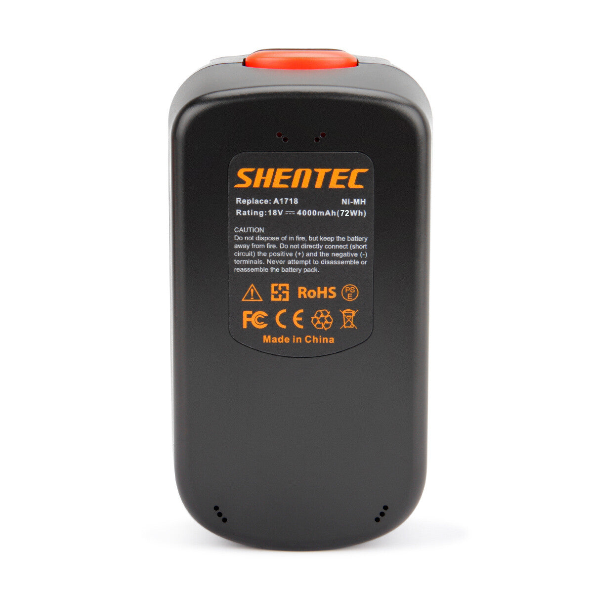SHENTEC 18V 4Ah Ni-MH Battery for Black & Decker A18 A1718 HPB18 FSB18 FS18BX FS18FL