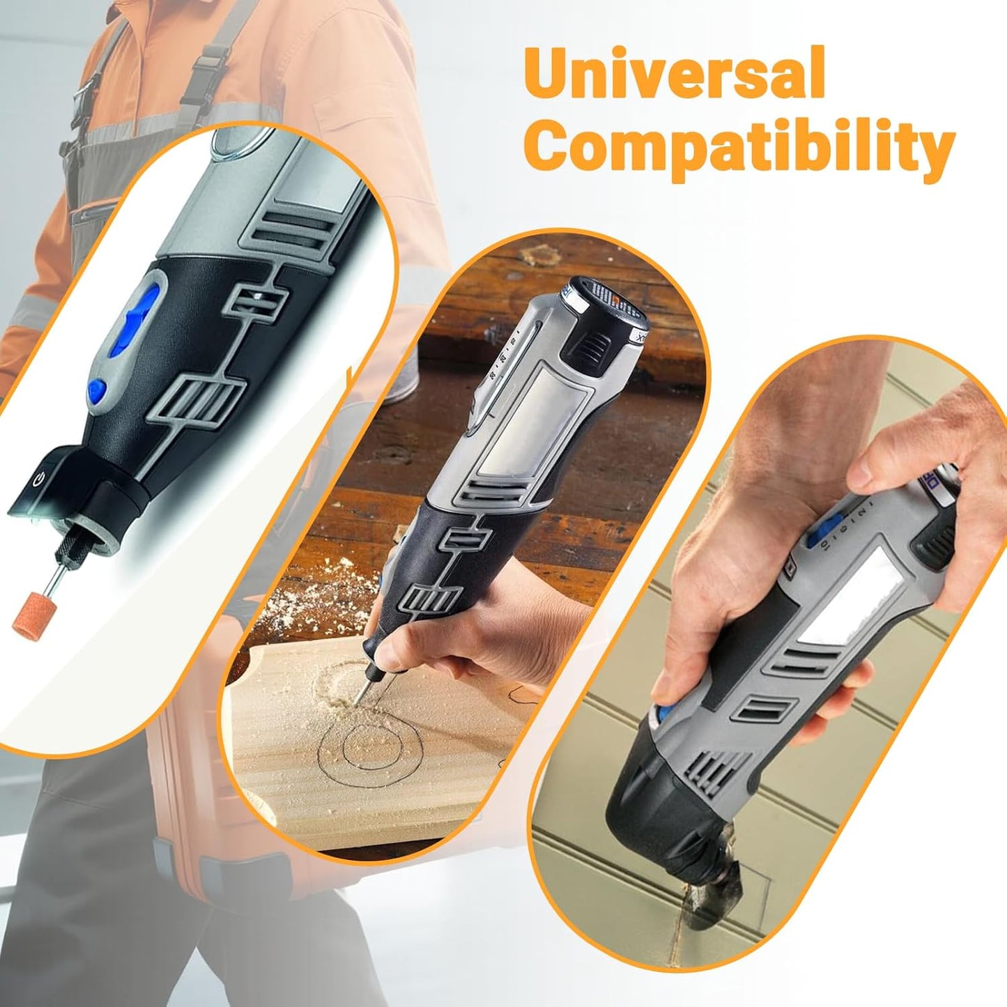 SHENTEC 12V Li-ion Battery Charger Compatible with Dremel