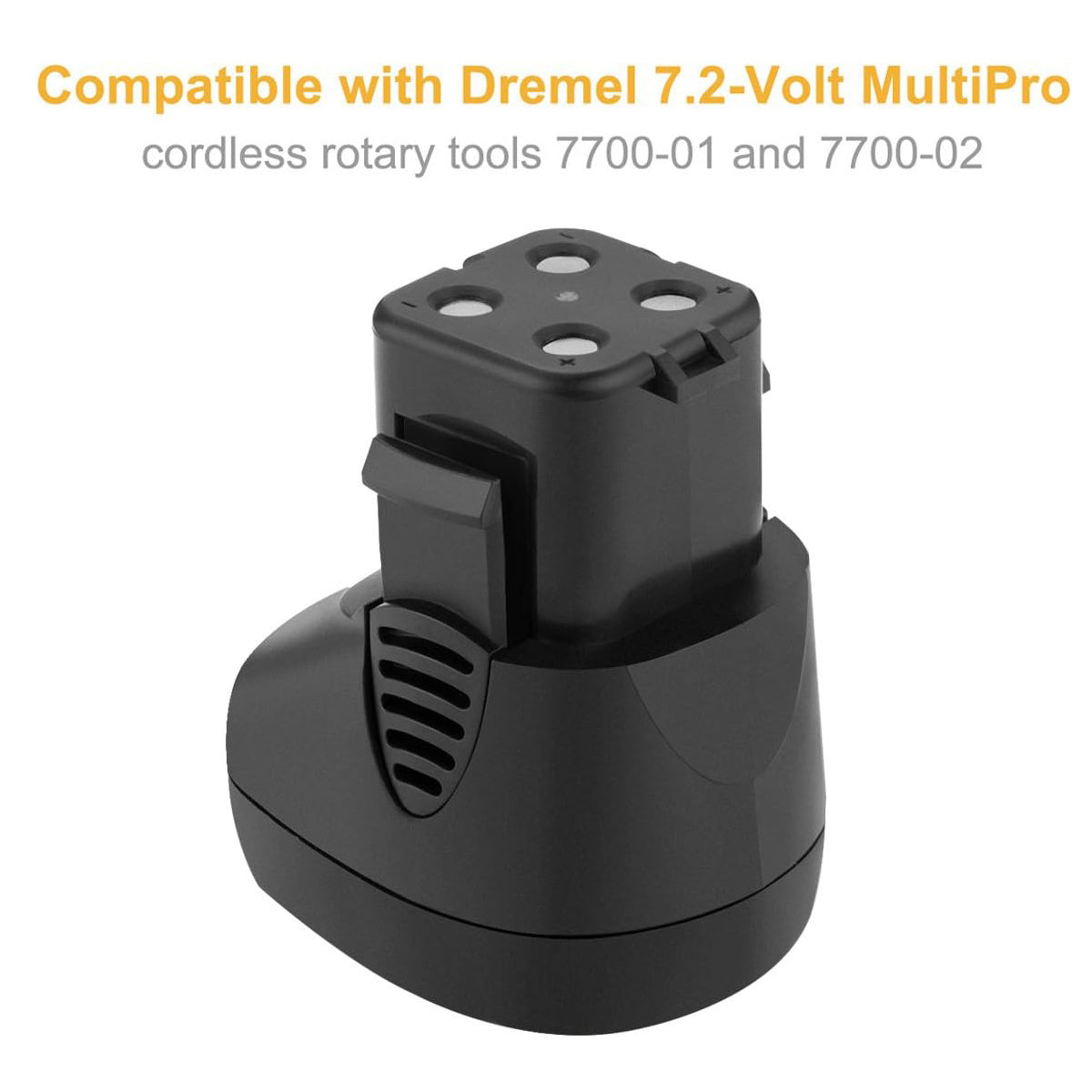 SHENTEC 2-Pack 3.5Ah 7.2V High Capacity Battery Compatible with Dremel