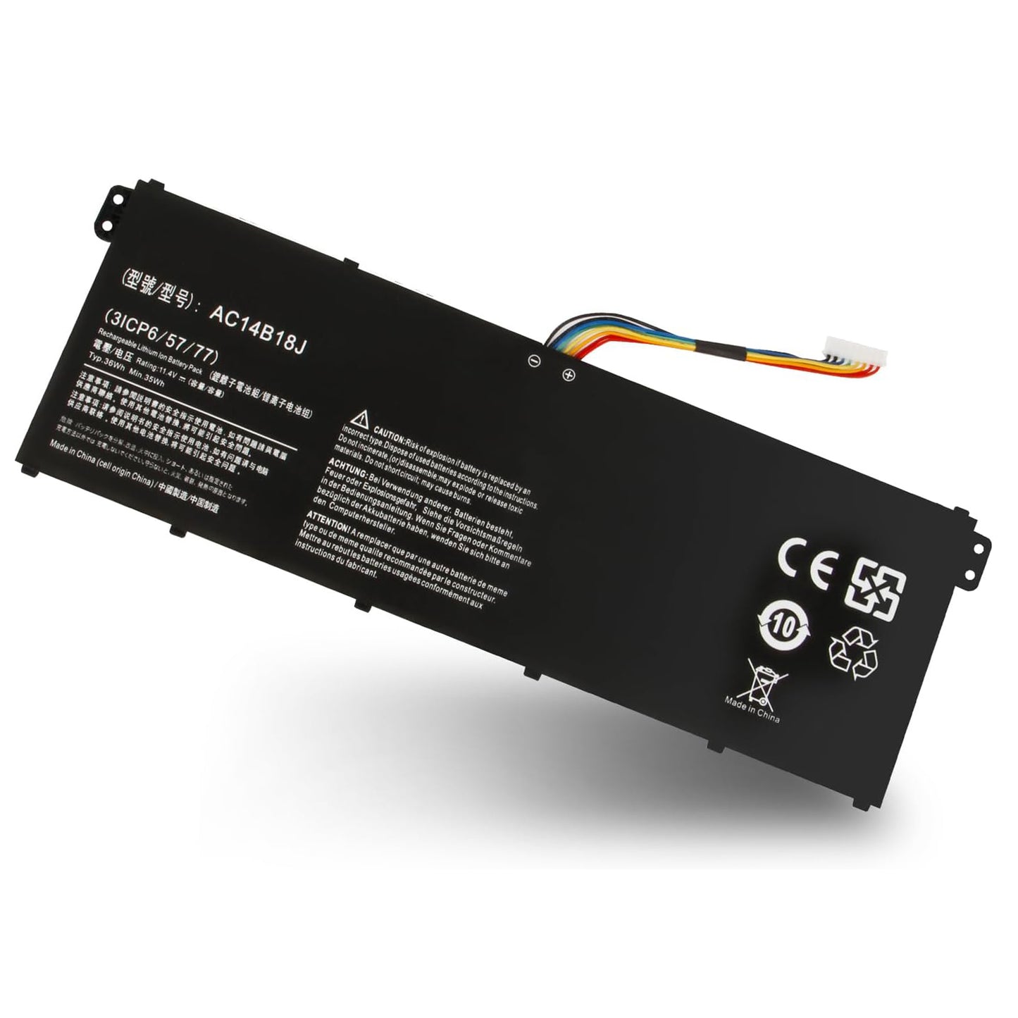SHENTEC AC14B18J AC14B8K AC14B3K Battery for Acer Aspire