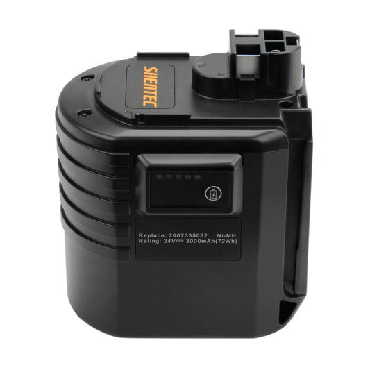 SHENTEC 24V 4.0AH Ni-MH Replacement Battery for Bosch 2607335082 0611260539 GBH24VRE GBH24VFR