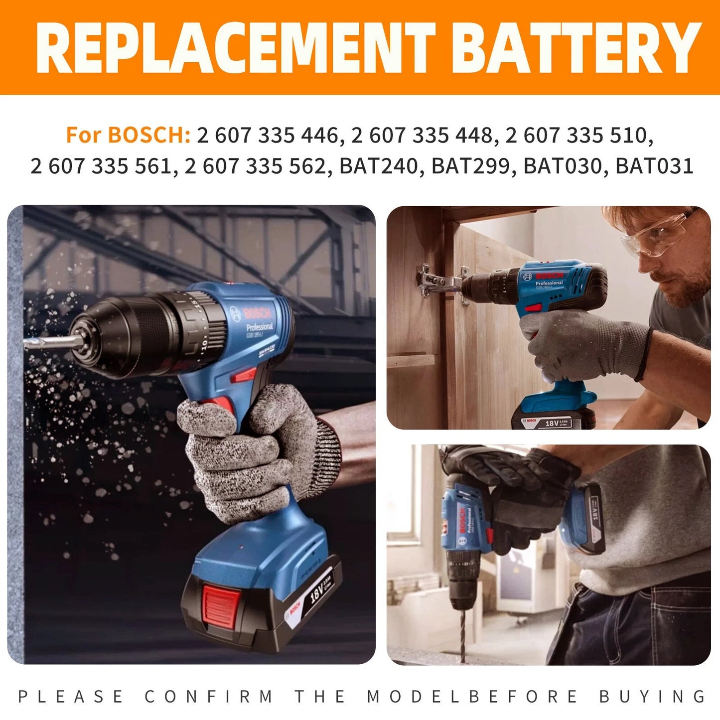 SHENTEC 24V 4Ah Ni-MH Battery For Bosch BAT240 BAT299 BAT030 BAT031 GBH24VF