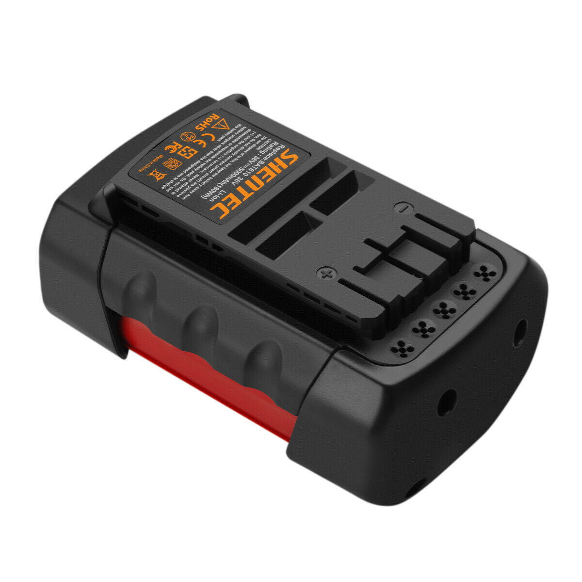 SHENTEC 2 X 5.0Ah 36V Li-ion Replacement Battery for Bosch BAT810 GSB GSR 36 V-Li GBH 36 VF-Li BAT818