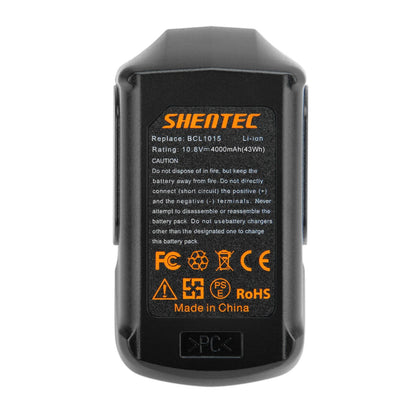 SHENTEC 10.8V 4Ah Li-ion Battery For Hitachi BCL1015 BCL1030 CJ10DL 329371