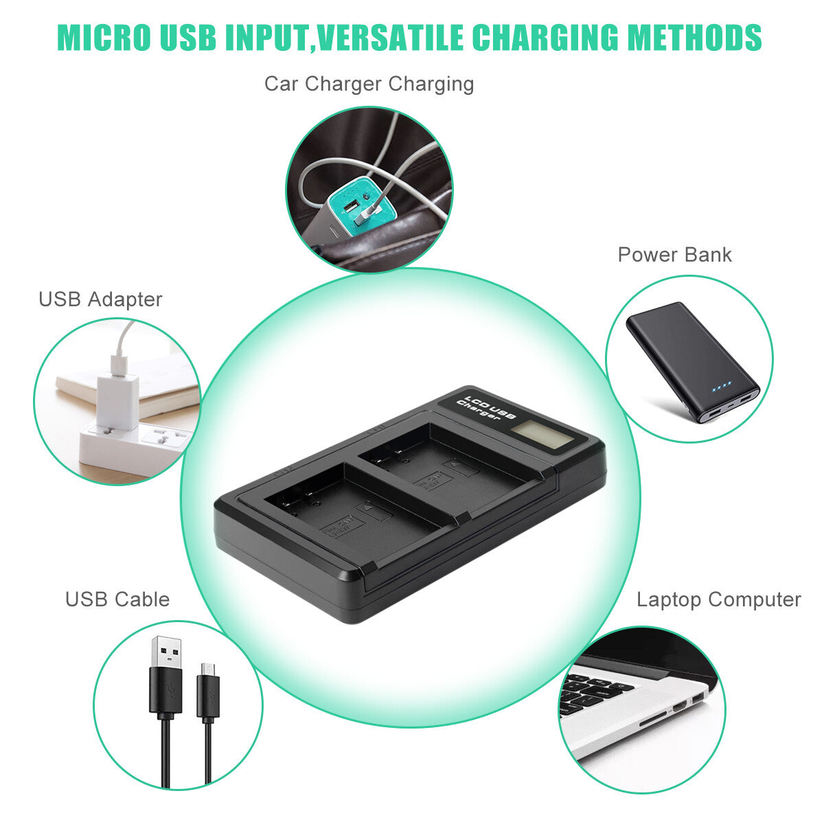 2x LP-E17 Battery+Charger For Canon M3 200D 250D 750D 850D 800D X8i X9 77D M6 M5 (Copy)