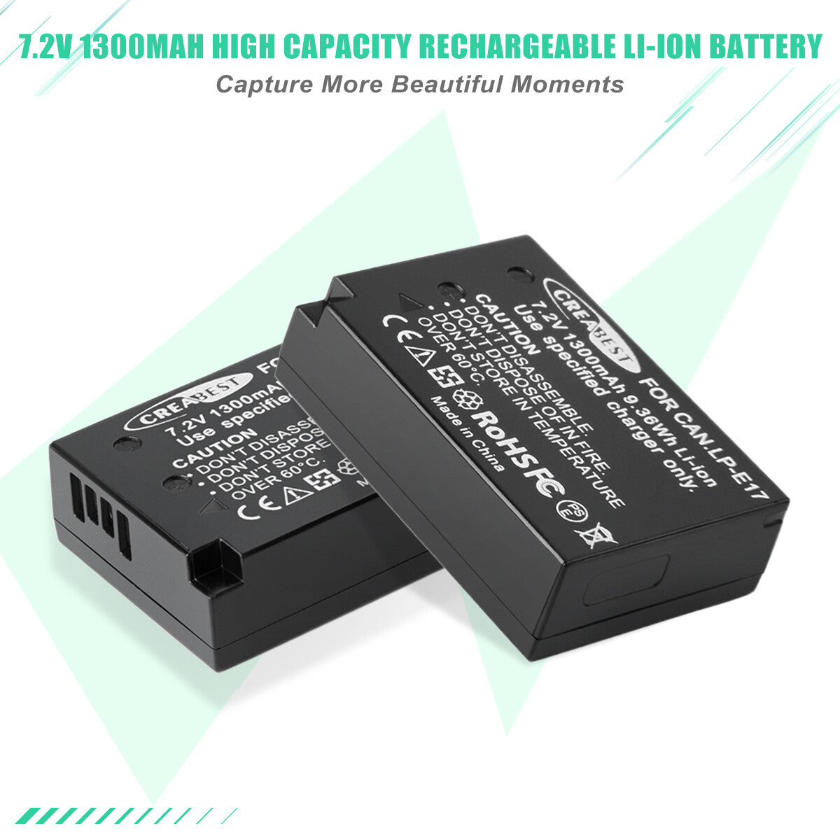 2x LP-E17 Battery+Charger For Canon M3 200D 250D 750D 850D 800D X8i X9 77D M6 M5 (Copy)