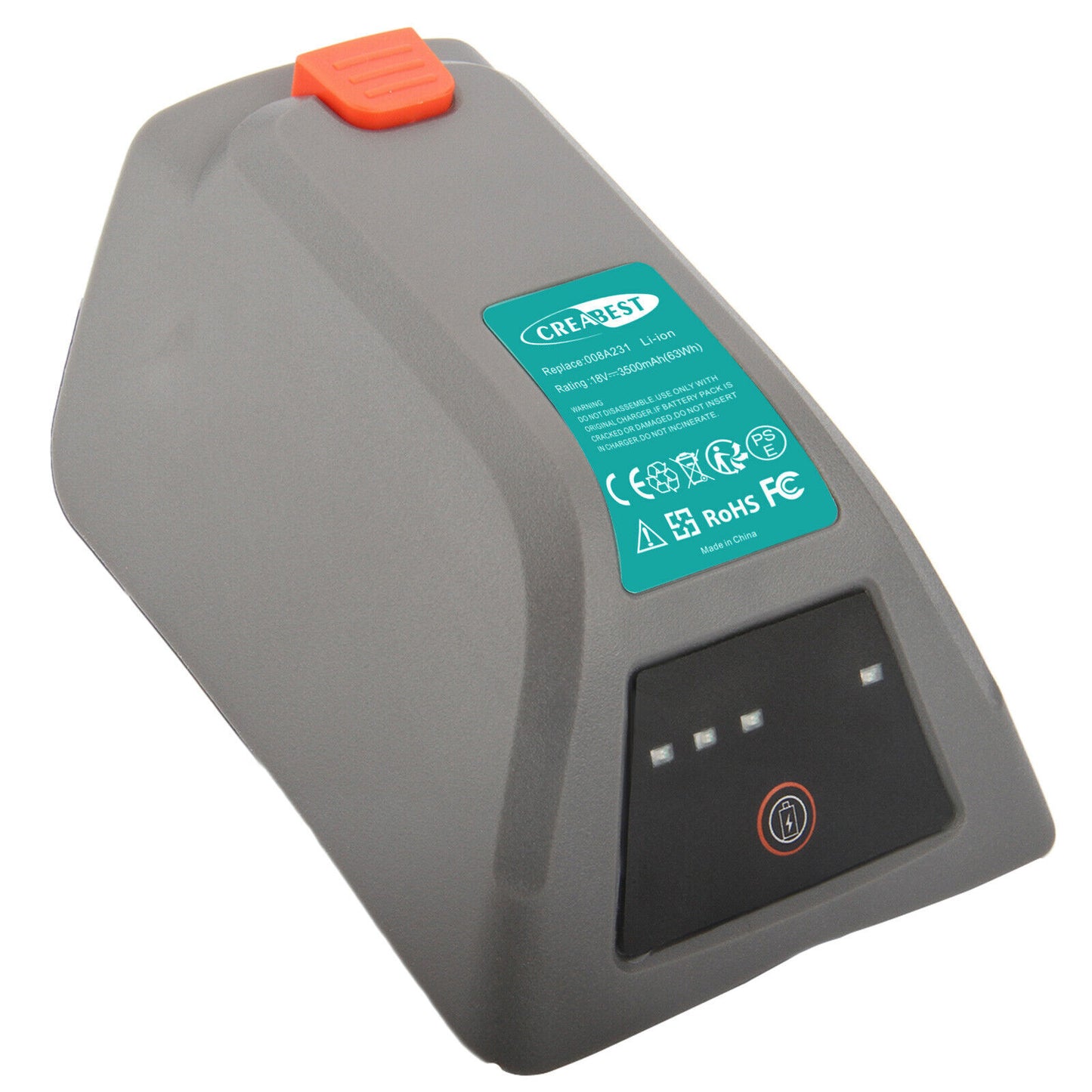 3.5Ah 18V Li-ion Replacement Battery for Gardena 008A231 8025-20 Comfort 35