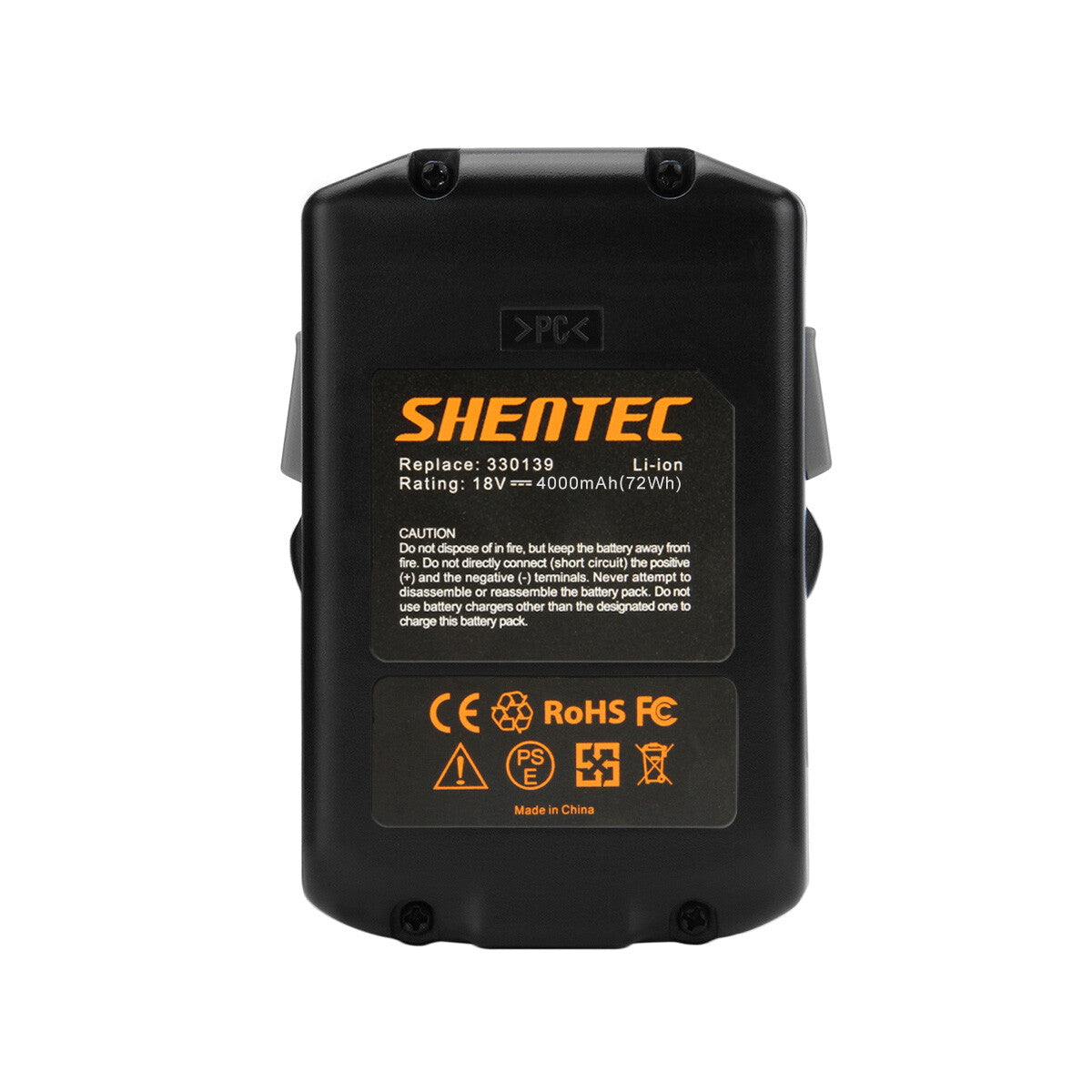 SHENTEC 18V 4000mAh Li-ion Replacement Battery For Hitachi 330067 330068 330139 BSL1825 BSL1815X