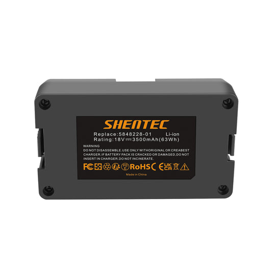 SHENTEC 3500mAH 18V Li-Ion Battery for Gardena Sileno 2020 City 2018 Sileno+R100L