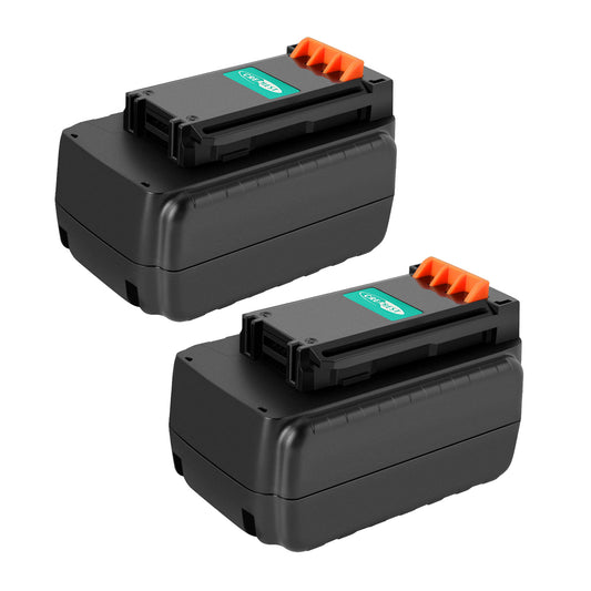 SHENTEC 2X 3.5Ah 36V Li-ion Battery For Black Decker LBXR36 BL2036 LBX2040 LST420