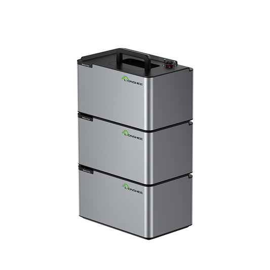 3 Packs Portable Power Box 3072WH 3KWH LiFePO4 Solar Green Energy Storage Battery Home Balcony Solar System
