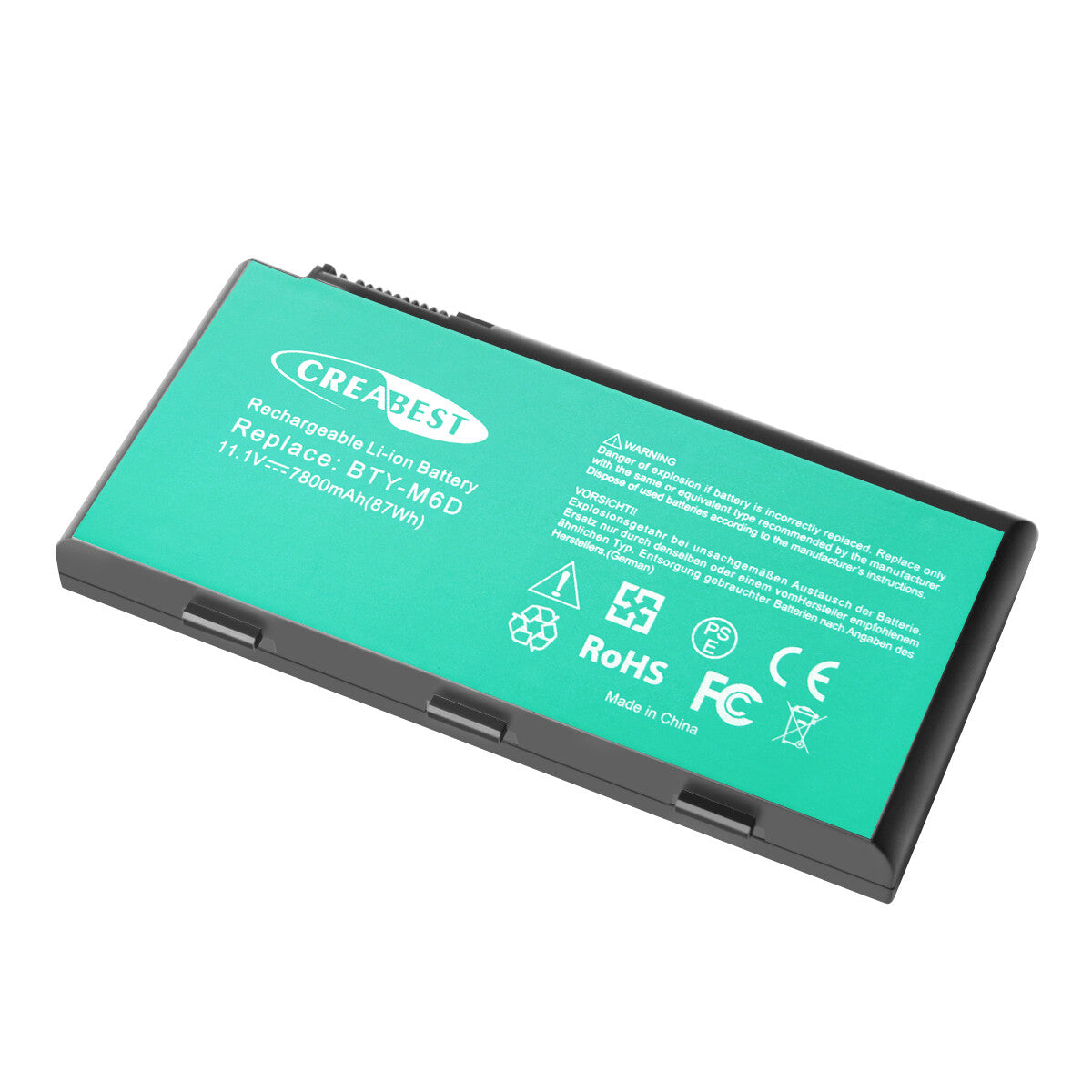 11.1V BTY-M6D 7.8Ah Battery For MSI GT70 GX660 GT660 GT660R GT660R GT680 GT683