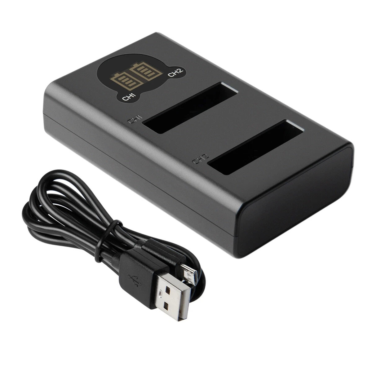 2x 1600mAh EN-EL5 Battery +Dual Charger For Nikon Coolpix P520 P100 P510