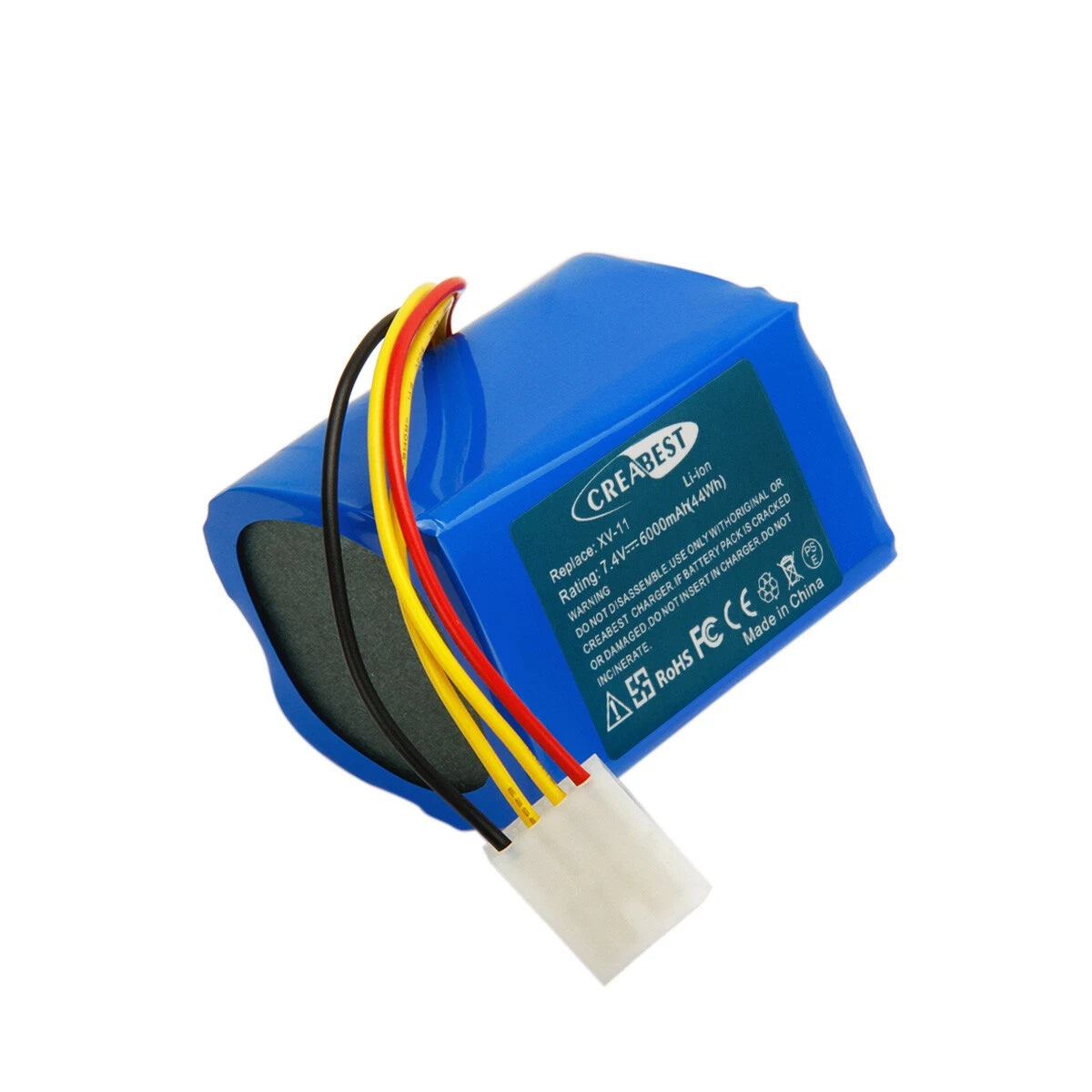 6Ah 7.4V Li-ion Battery For Neato XV-21 XV-14 VX-100 XV-12 945-0005 945-0024