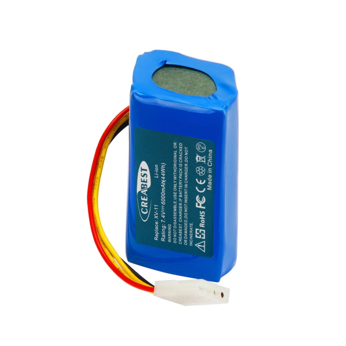 6Ah 7.4V Li-ion Battery For Neato XV-21 XV-14 VX-100 XV-12 945-0005 945-0024