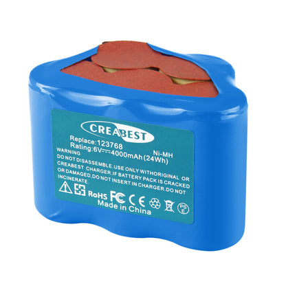 SHENTEC 4000mAh 6V Ni-MH Battery for ULO BOX EBL 801 123768 93230 5 VYRR