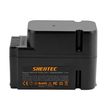 SHENTEC 28V 3.0AH Li-ion Battery For Worx WA3225 WA3565 Landroid M800 WG790E WG754E